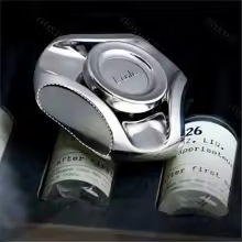 MUYI Link2.0 Stainless Steel Fidget Spinner Silent Three Leaf Rotating Metal Stress Relief Toy EDC Gyro