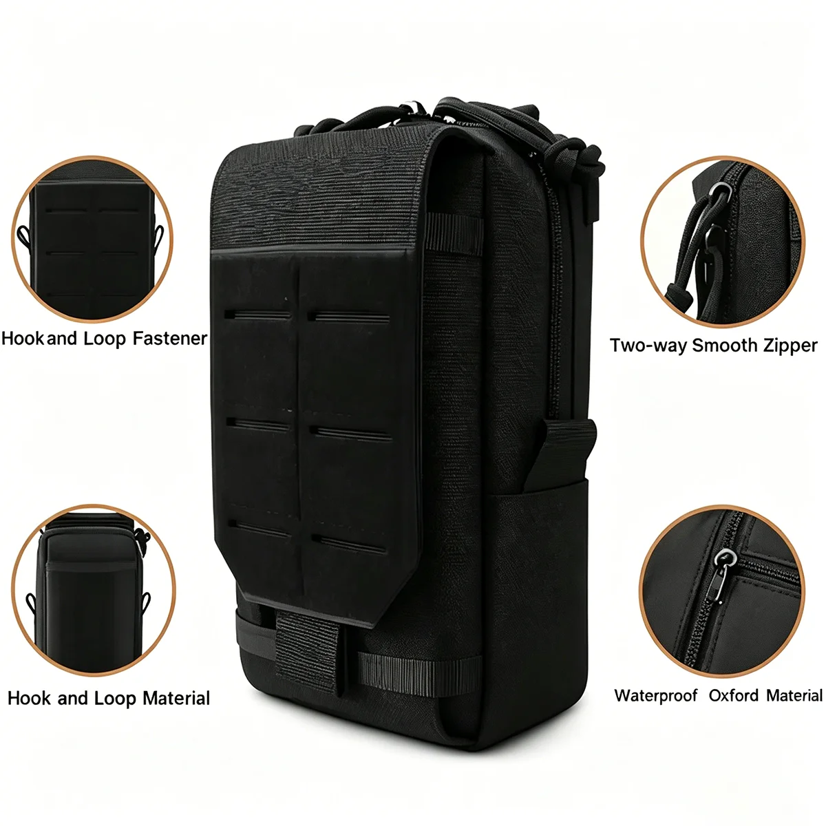 Tactical Molle Pouch Waist Bag Outdoor Men EDC Tool Bag Utility Gadget Organizer Vest Pack Purse Mobile Phone Case