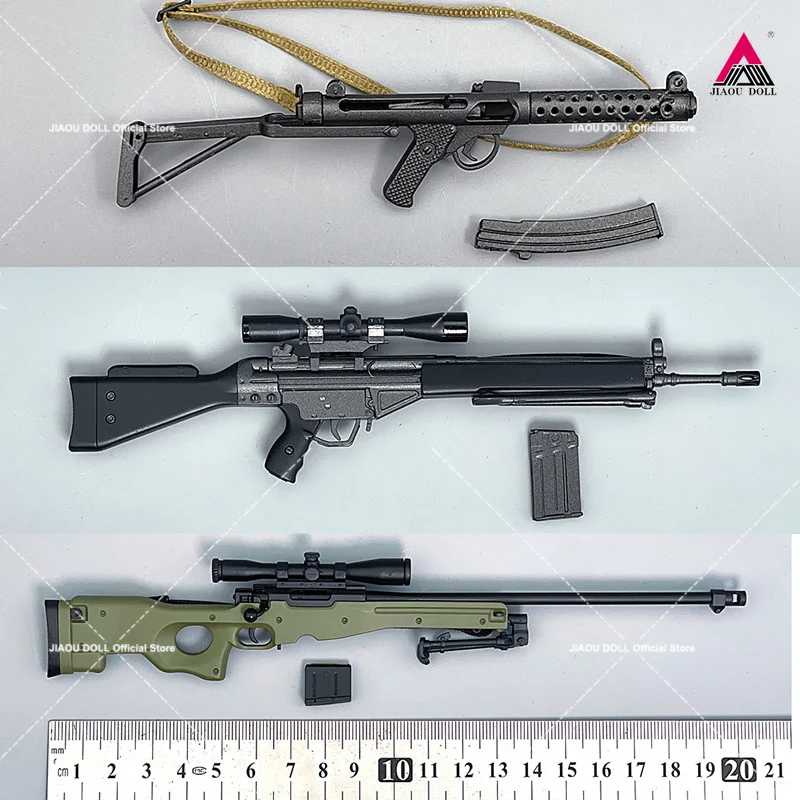 1/6 مقياس بندقية بلاستيكية نموذج الاسترليني SMG M870 G-3 بندقية MK5K حقيبة لويس AMG UZI الجندي اكسسوارات صالح 12 ''عمل الشكل #2