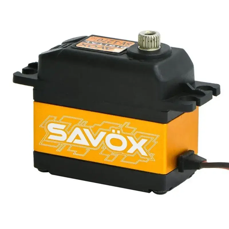 SkyDElOriginal SAVOX SV 1270TG+ High Voltage Coreless Digital Servo W/ Soft Start 0.10sec / 624.9oz 8.4V For RC Car / Airpiane