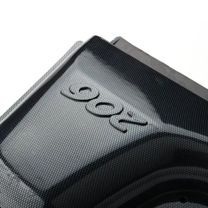 Hochfluss Lufteinlasssystem, Luftfilter, Faserstil, Peugeot 206, 1,6L, 98-06, VTS-Eingangsbox 10 Hauptverkauf Peugeot Air Box - №6