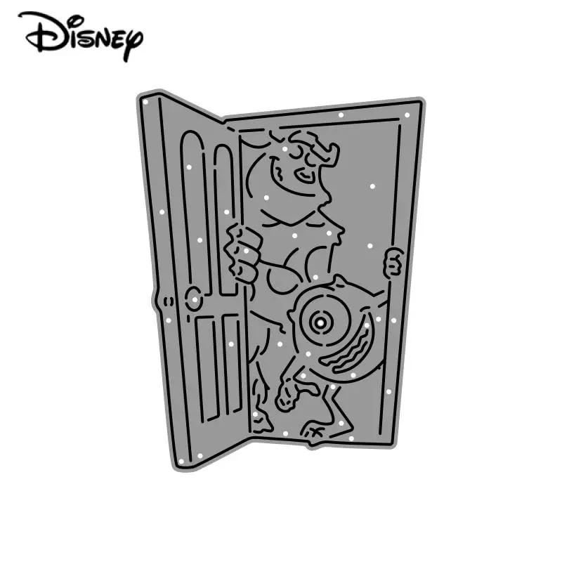 Wazowski and Sulley In Door Cutting Dies Disney Monsters, Inc. Jimmy Diecut for Diy Scrapbooking Album Card Making Craft 2022