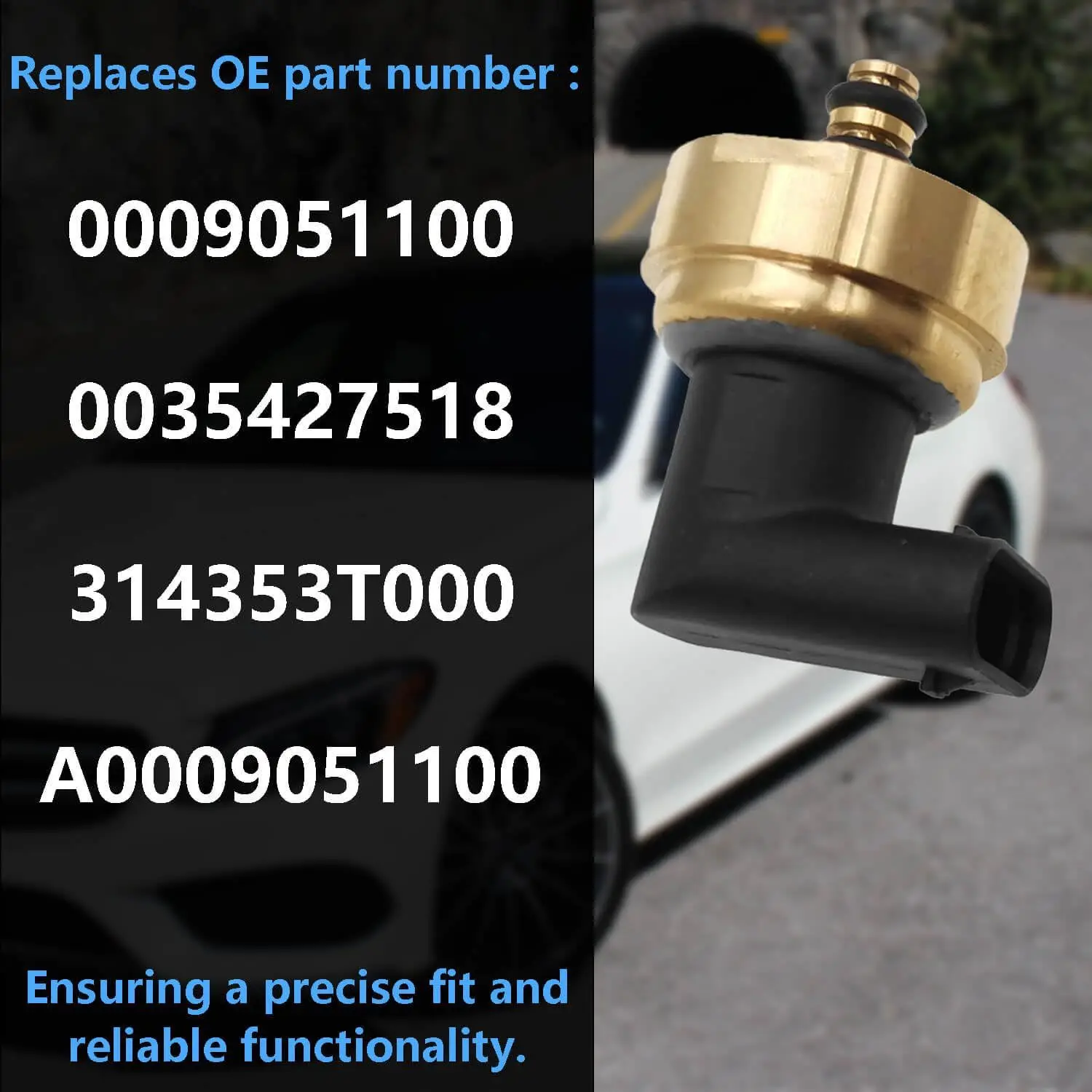 

Fuel Tank Pressure Sensor For Benz C250, C300, C350, C63 AMG, CL550, CL600, CL63, CL65, CLA250, CLA45, CLS400, CLS550, ML63