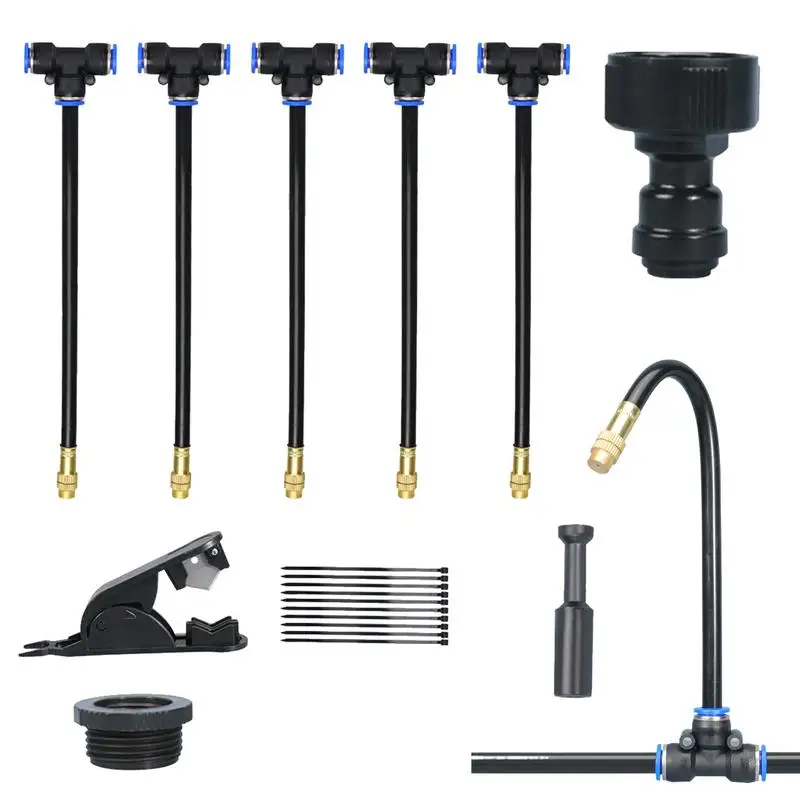 

Garden Watering System 360 Degree Bendable Automatic Irrigation Kit Home Gardening Equipment For Balcony Orchard Landscape
