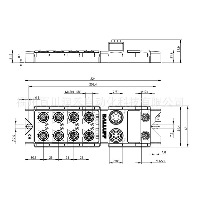 BNI PG3-508-0C5-Z015 BALLUFF Network Module BNI00HL New Original Inquiry