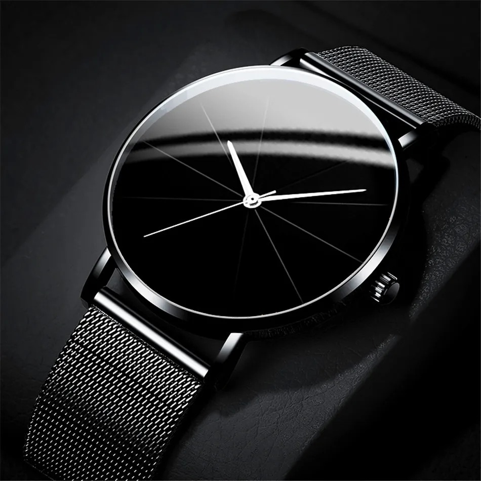 YIKAZE Men’s Fashion Canvas Numberless Wrist Watch Men Sports Simple Student Male Watches Gift Casual Watch for Man