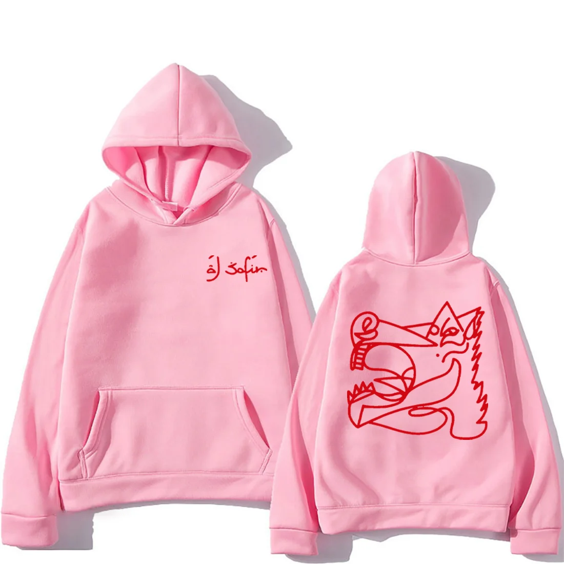 Rapper Al Safir Tour Graphics Hoodie Men Women harajuku hip hop streetwear vintage Hot Sweatshirts Fleece Long sleeve pullovers