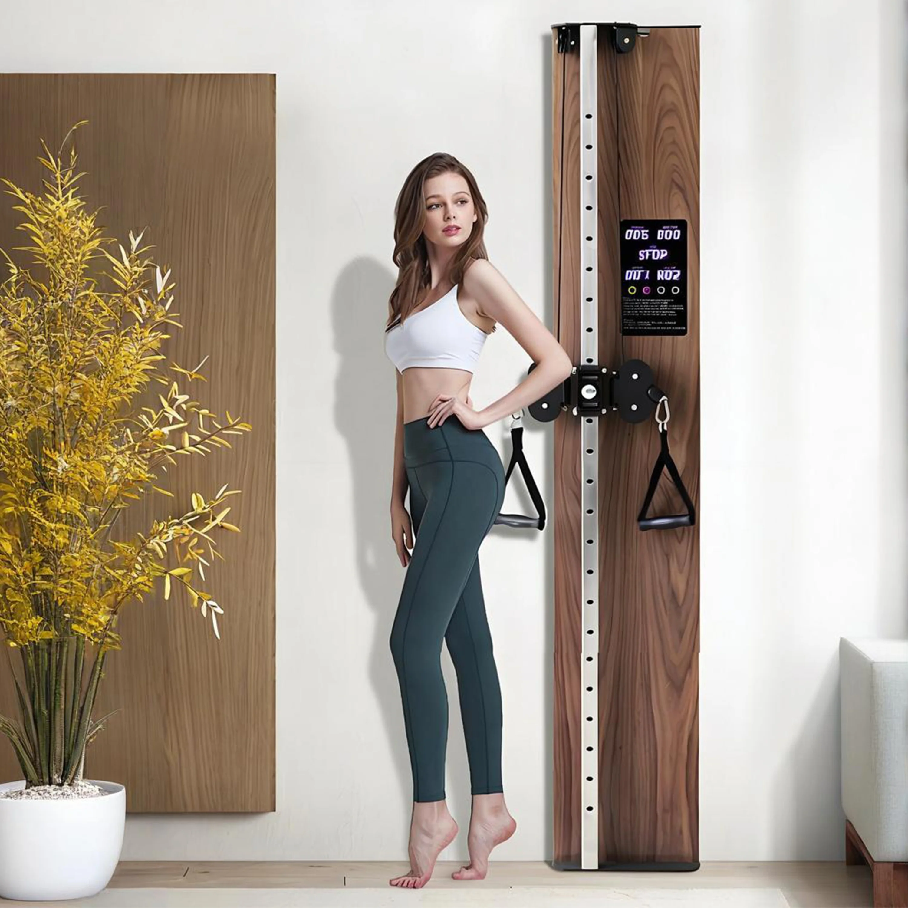 

Commercial Unisex Smart Intelligent Gym Fitness Equipment Wall-Mounted Touch Screen Comprehensive Trainer Multi-Function Station