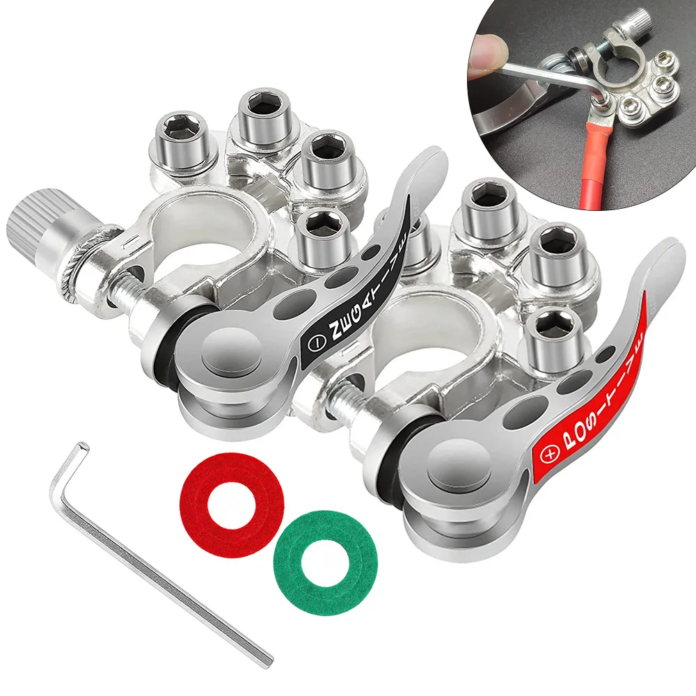 2PCS Battery Termin…