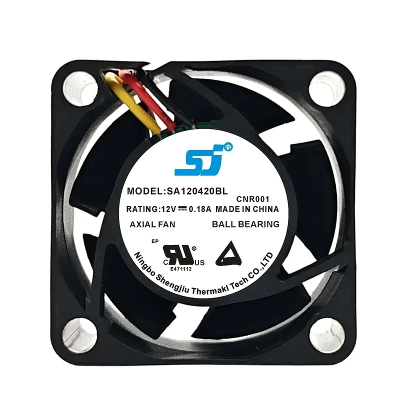 for Shengjiu 12V 24V 48V Inverter Welding Machine Cabinet Silent Cooling Fan 4 5 6 8 9 12 CM