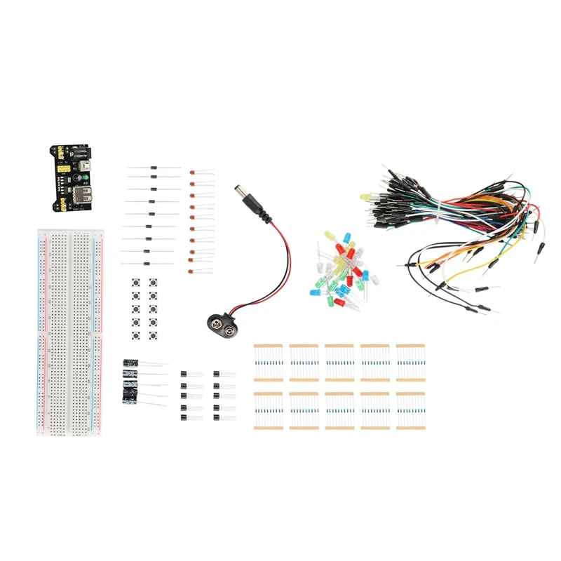 Rk Education MB-102 MB102 Breadboard PSU Set PCB Bread Board Test Develop DIY For Experimenting