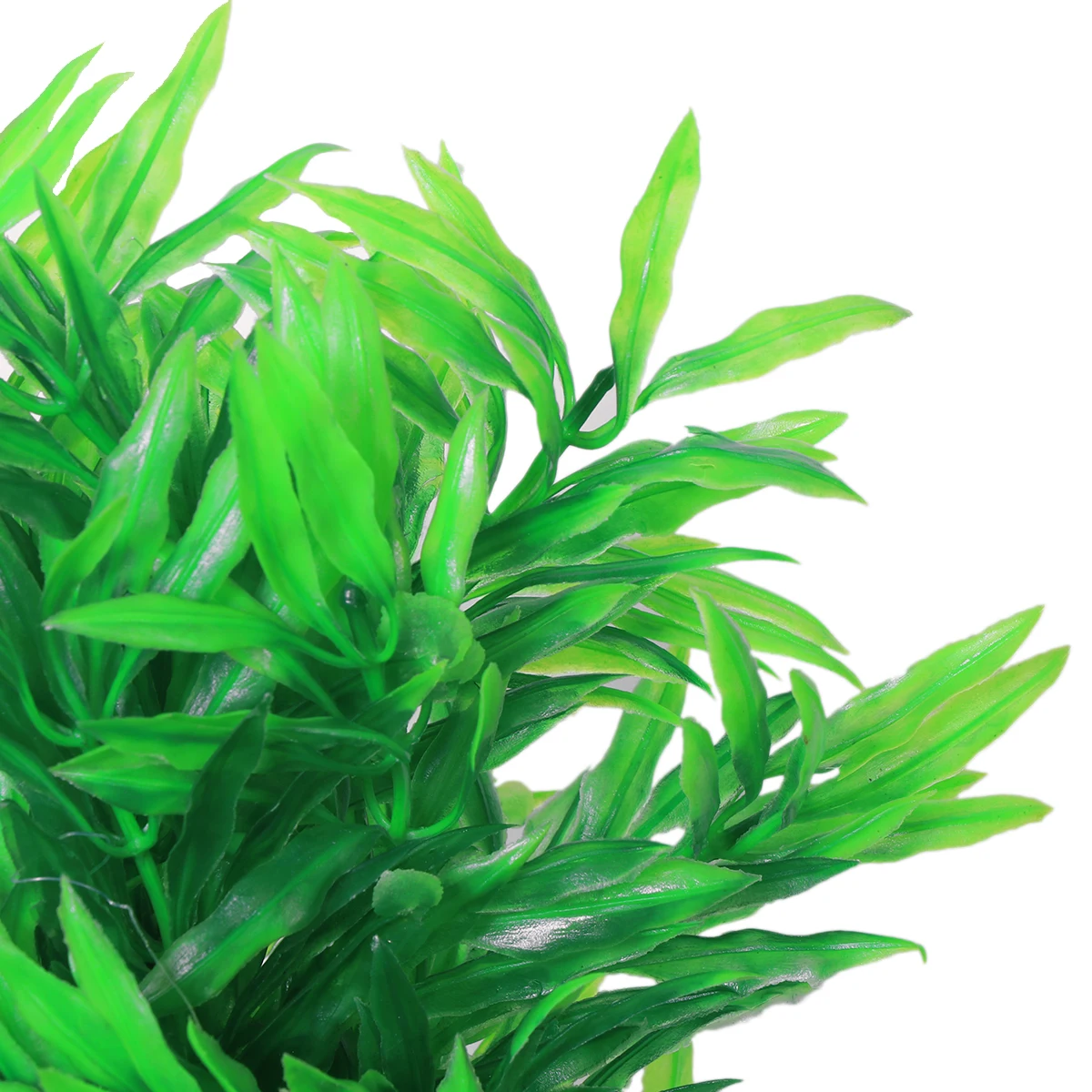 

Artificial Green 20cm Plastic Grass Decor for Artificial Water Aquarium Fish Tank Aquarium Landscape Durability Salt Water