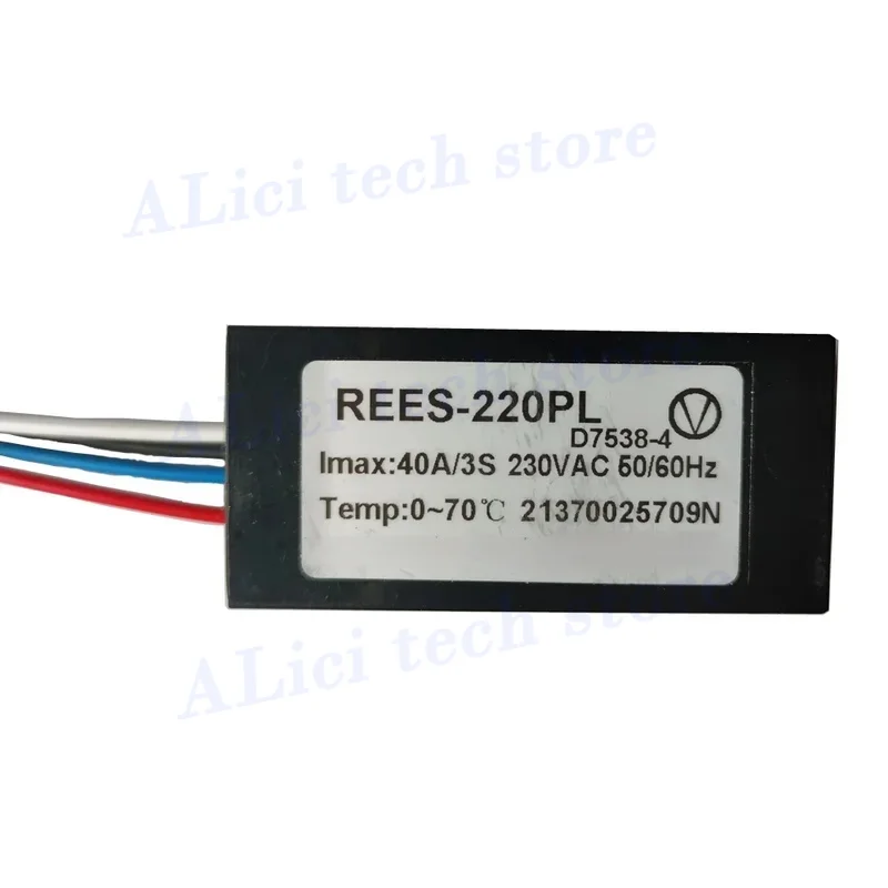 

REES-220PL 40A 220V Электронный центробежный переключатель Однофазный двигатель Интеллектуальный стартер