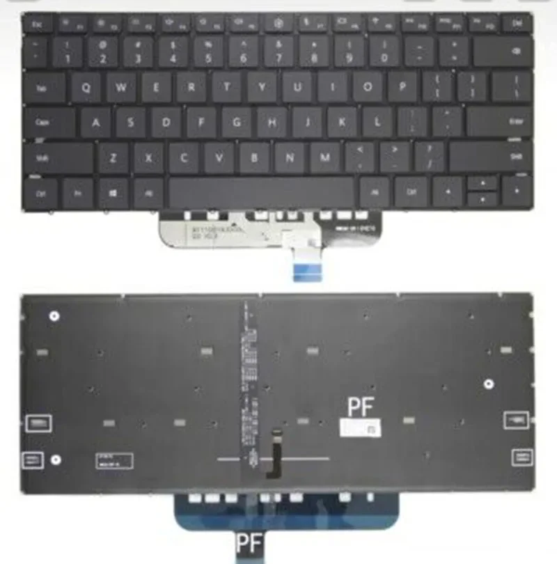 For HUAWEI MateBook 13S 14S 2021 HKD EMDW56 W76 MRG/HKF-16 US Russian RU backlit keyboard