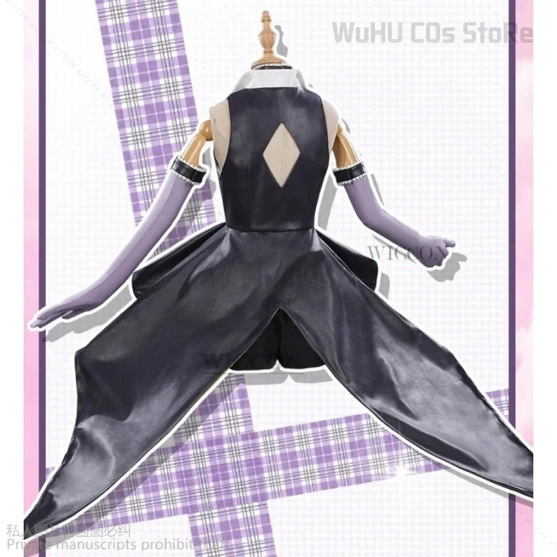 

a7d@Anime Shugo Chara Lolita Tsukiyomi Hoshina Utau Dark Jewel Cosplay Costume Wig Top Short Hallowen Carnival Party Sexy Woman