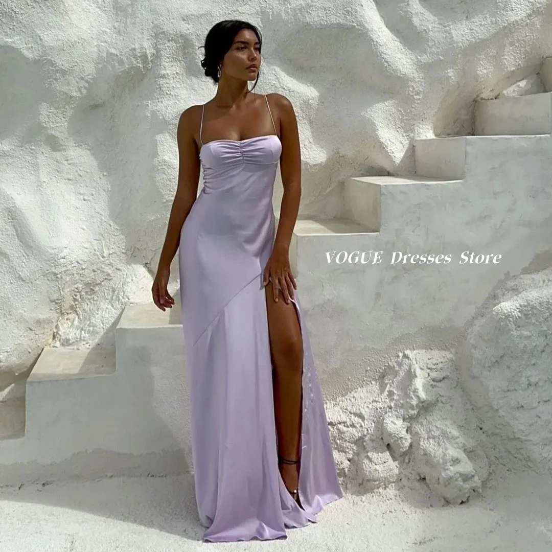 

Mermaid Evening Dresses Saudi Arabia Off Shoulder Lilac Satin Formal Party Dresses فساتين سهرة vestidos de fiesta Customized