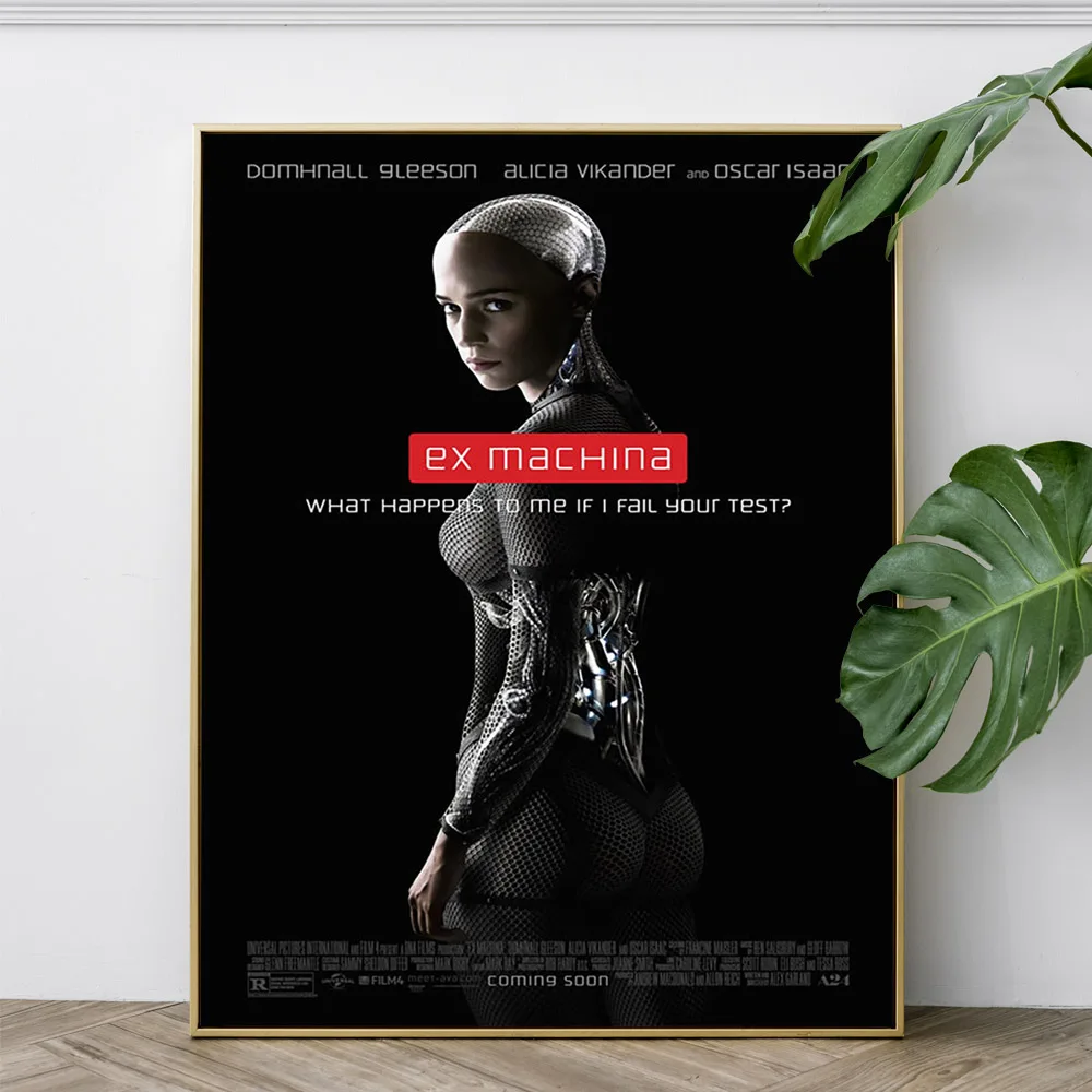 Ex Machina Science Fiction Film Art Print Canvas Painting Poster Thriller Movie Wall Picture Home Decor