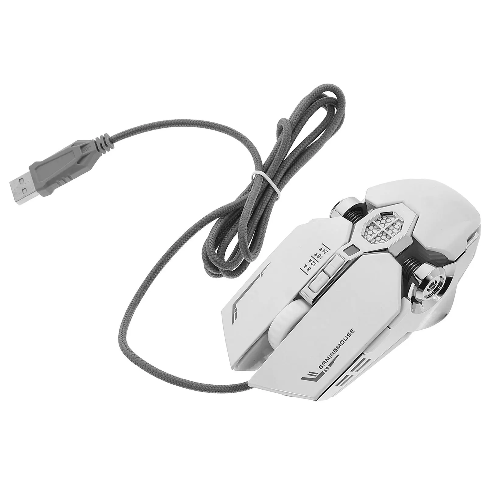 

1pc Gaming Wired Rgb Backlit Ergonomic Design For Computer Game Lovers Luminescent Wired Gaming Mouse Professional Game Mouse