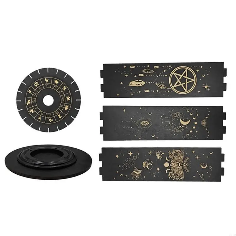 12PD 360 Rotatable Crystal Display, Pendulum Holder Perfectly for Showcasing Zodiac Crystals in Any Setting