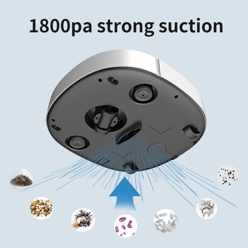 Robot de barrido inteligente, recarga automática con tanque de agua