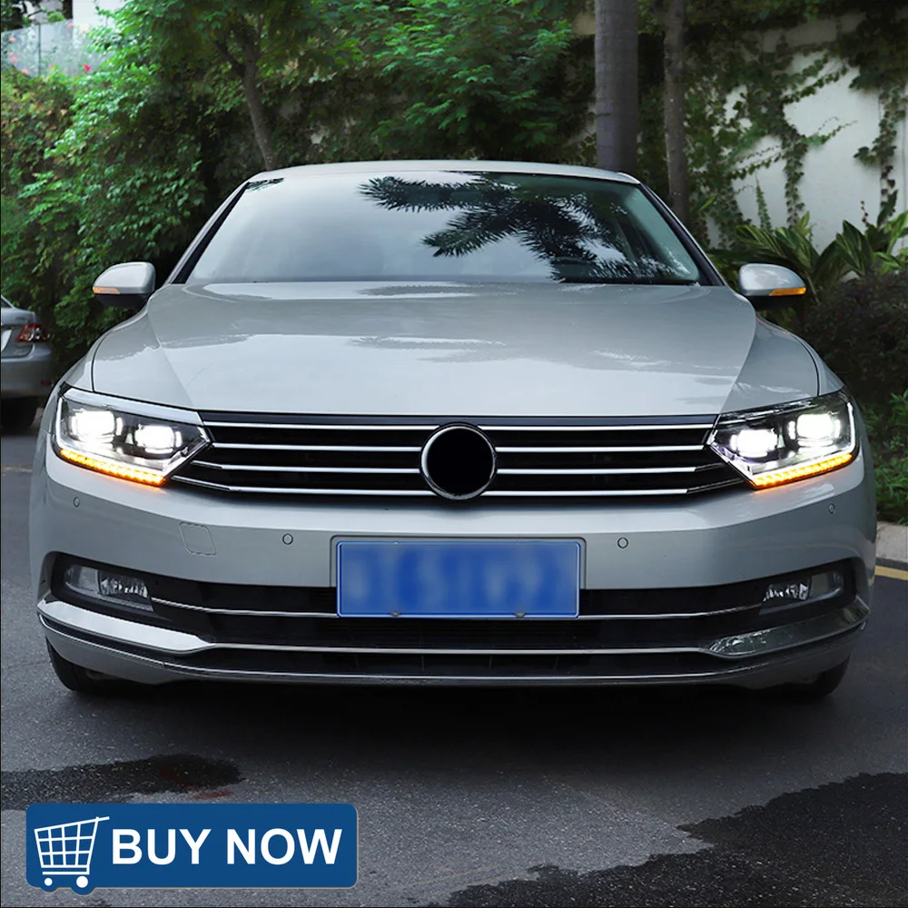 

Car Front lamps Assembly For VW Magotan B8 2016-2019 LED Auto Headlights Upgrade High Quality 2 Projector Lens Tools Accessories