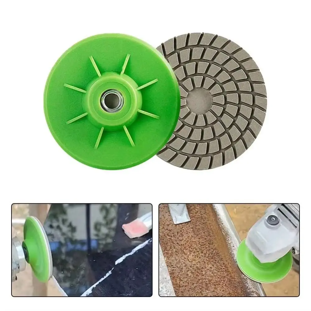 2PCS Durable Diamond Sanding Disc Ultra Thin 80mm Grinding Polishing Pad All-in-one Angle Grinder for Granite Sanding Polishing