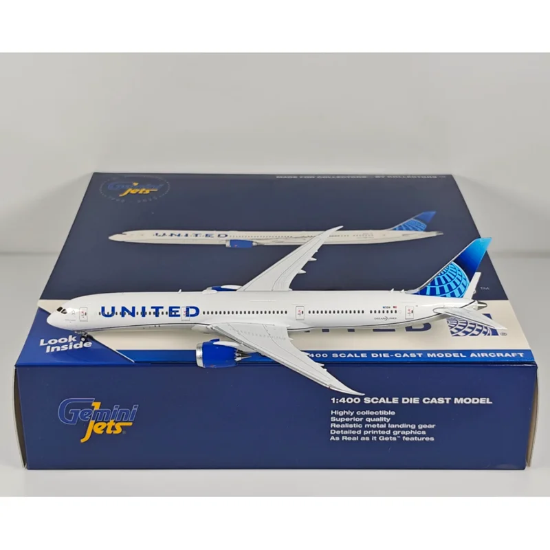 

GeminiJets Diecast 1/400 Scale United Airlines B787-10 N13014 Simulation Alloy Aircraft Model Collectibles Decorative Ornaments