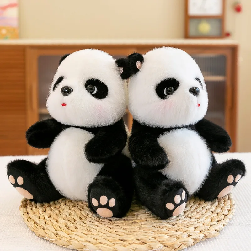 Panda plush doll national treasure bear doll children's birthday gift grab machine small doll