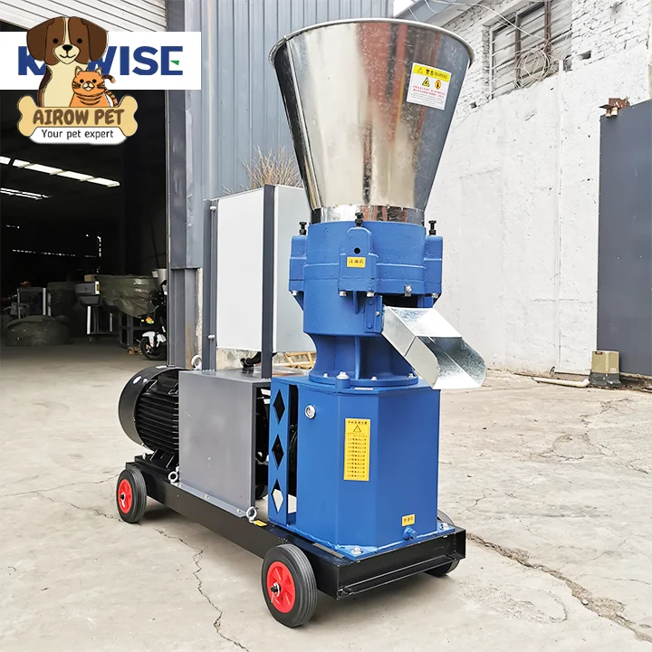 AIROW High Efficiency Animal Feed Pellet Machine Poultry Chicken and Livestock Feed Processing Versatile and Energy Saving