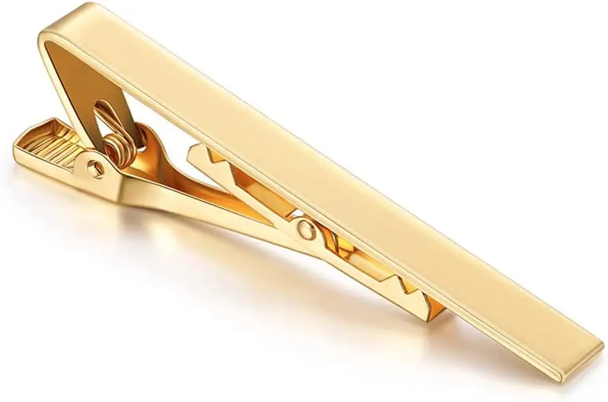 

Men's Tie Clip Set, 1-3 Pcs for Regular Ties, Wedding & Business Use