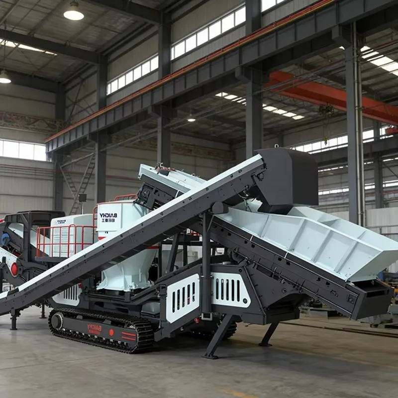 High Efficiency Mobile Tracked YMCH43S Single Cylinder Cone Crusher Plant 250tph for Stone Crushing Mining Quarry Aggregate