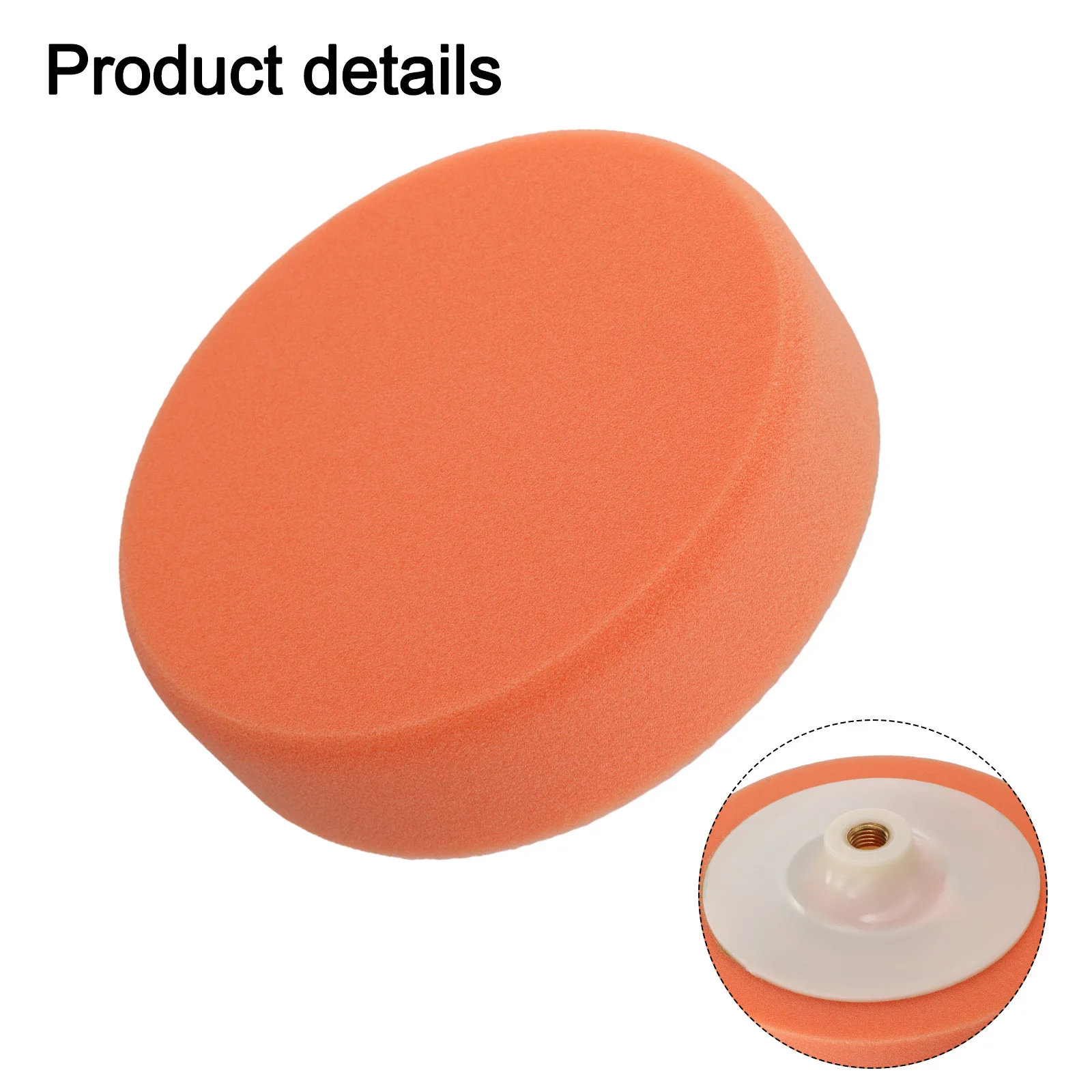 

7-дюймовый губчатый круг для полировальных подушечек для автомобиля M16, 2 шт., для эффективной вощения и полировки