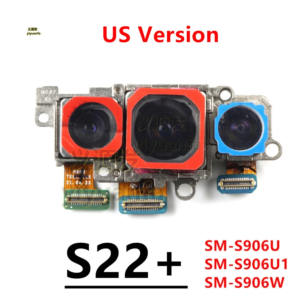 Rear Camera For Samsung Galaxy S22 S22+ 5G Plus SM-S901 S901B S901U S901E S906B S906U S906E Back Facing Camera Module Spare