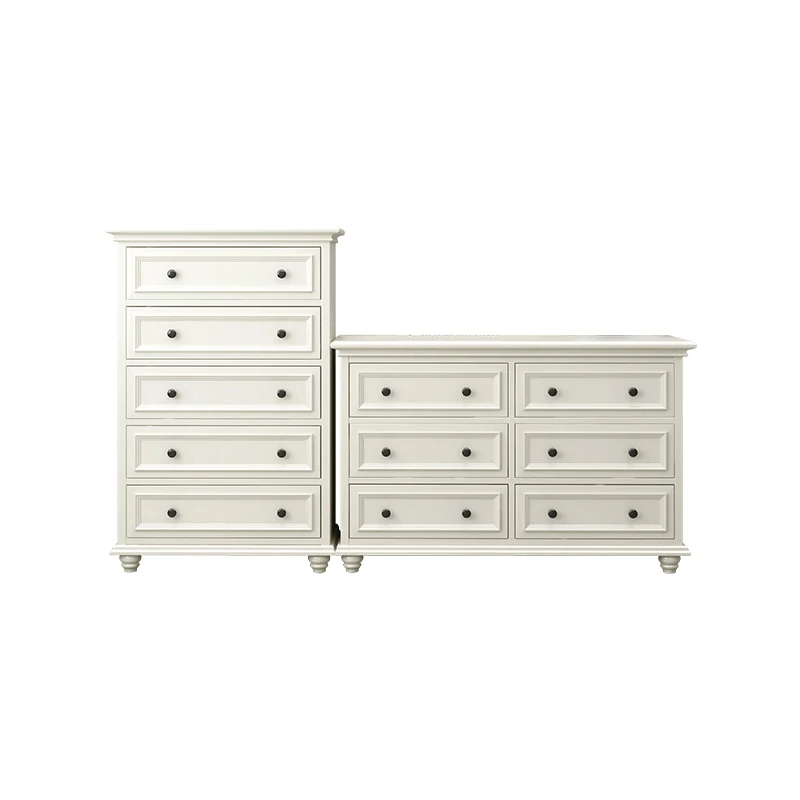 

chest of drawers solid wood bedroom simple living room 679 bucket cabinet white storage locker