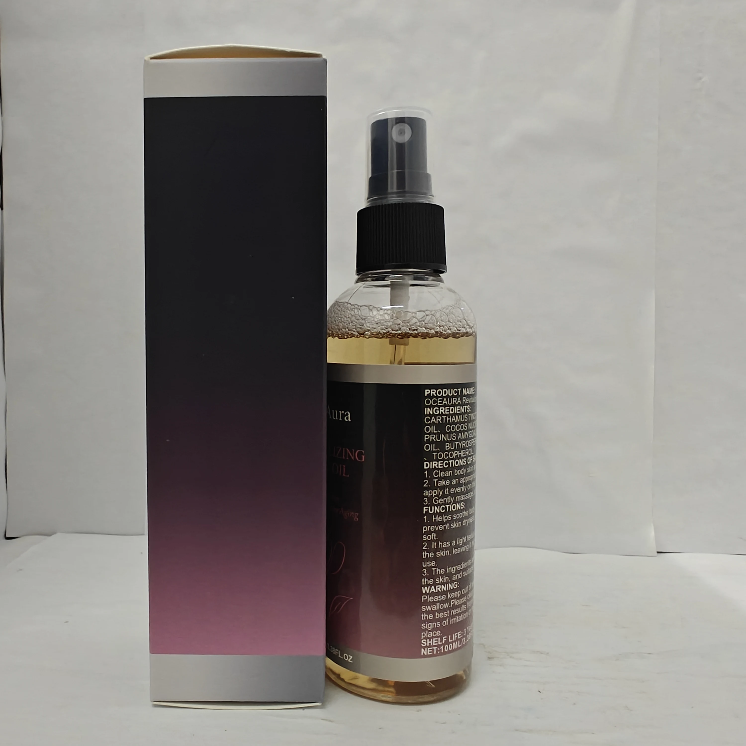 Moisturizing and Soothing Body Oil Moisturizing and Water Locking Moisturizing, Brightening and Brightening, Uniform Skin Color