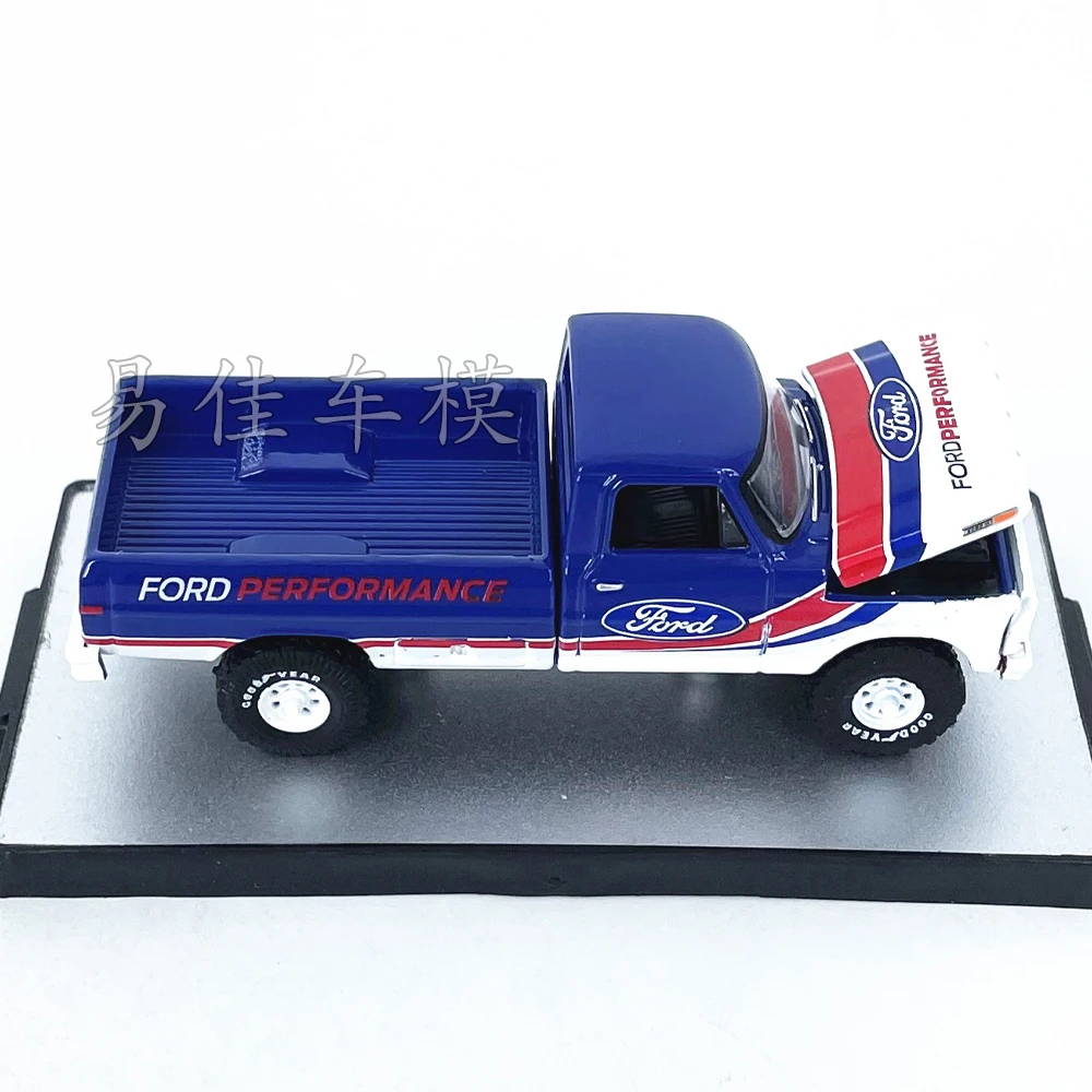 Diecast m2 escala 1:64 ford F-250 personalizado imitação liga modelo de carro brinquedo colecionável presente lembrança exibição ornamento