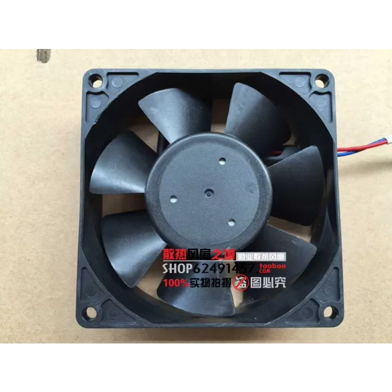 MECHATRONICS E9225X24B2 DC 24V 0.30A 92x92x25mm 3-Wire Server Cooling Fan