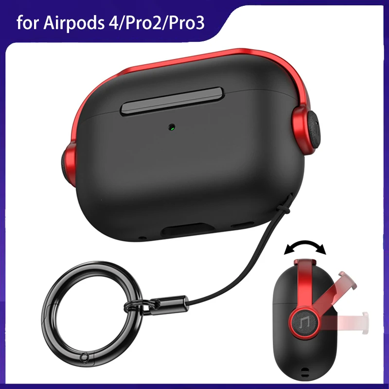 

Wireless Earphone Cases For Airpods Pro 2 3 Pro2 Case Funda For Airpods 4 Airpods4 ins Cute Protective Cover Shockproof Coque
