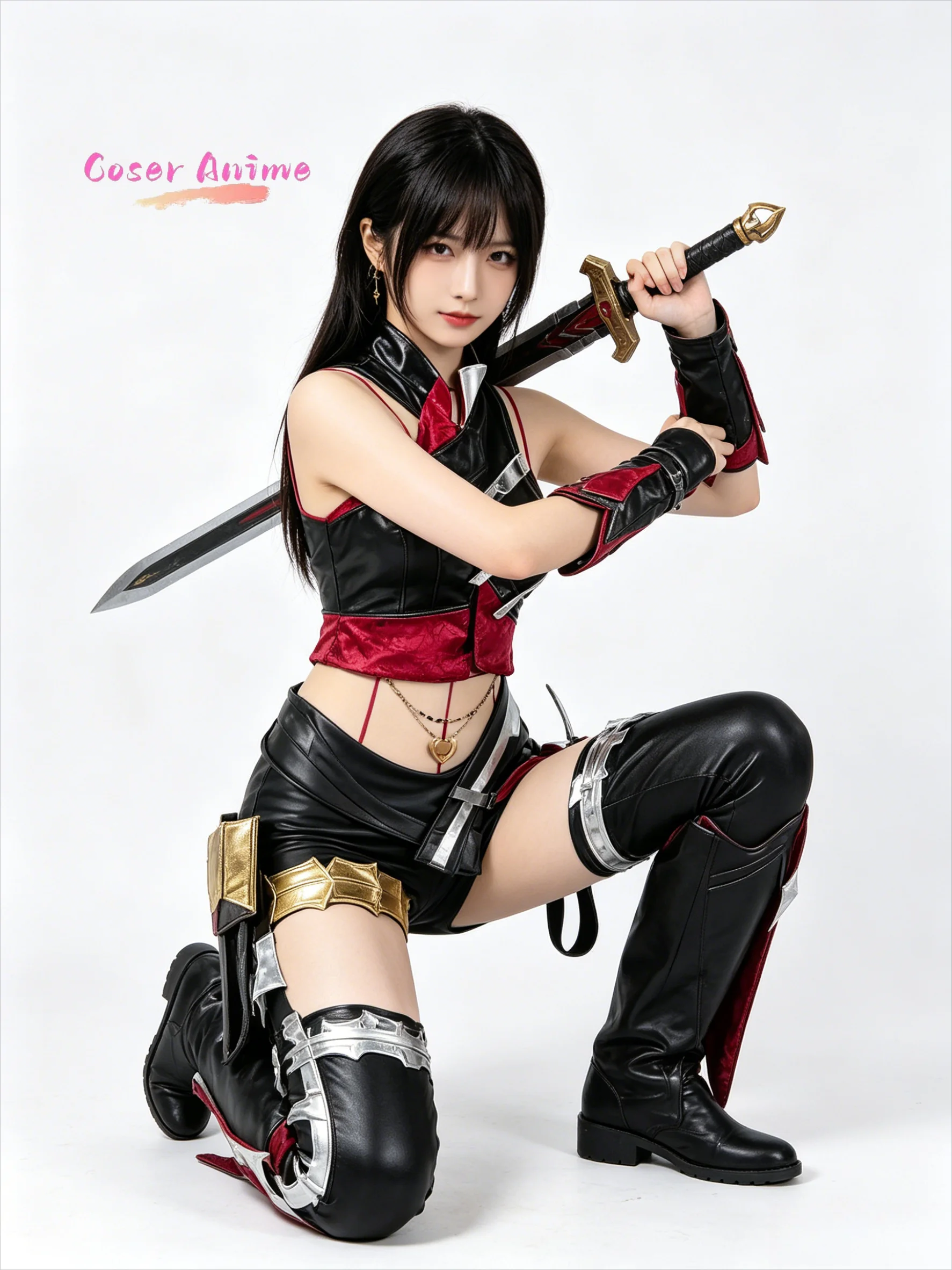 

Samira Cosplay costume Halloween costume Christmas Costume Role Playing Party Comic S-XXL Female Dress Size