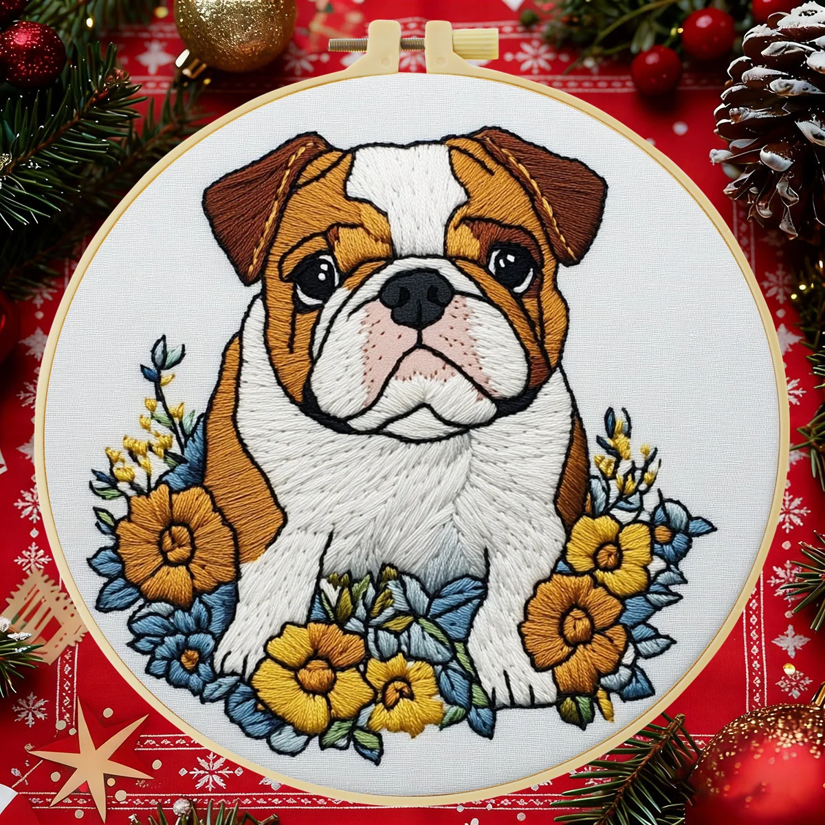 

1 шт. 20X20 см/15X15 см стартовый набор для вышивки собак DIY вышивка крестиком швейное искусство для подарка