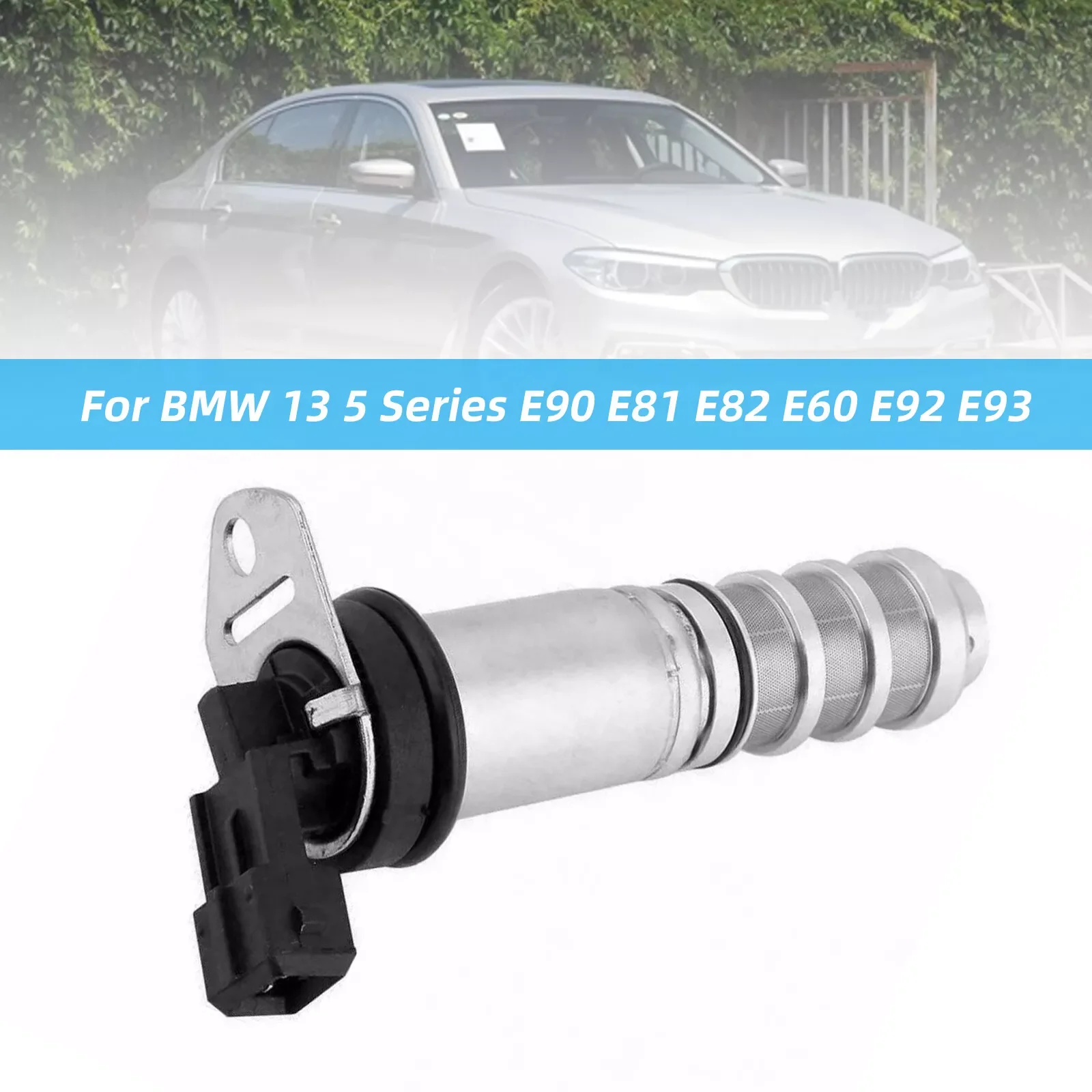 

2pcs Automobile Engine Vanos Camshaft Solenoid Valve For BMW 1 3 5 E81 E90 E60 E61 N43 Petrol