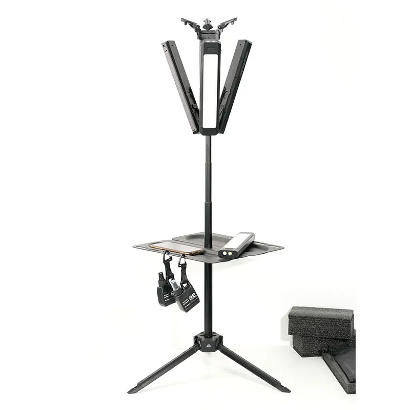 

Многофункциональный складной уличный светильник для кемпинга с длительным сроком службы батареи, атмосферное освещение, зарядная палатка, портативный фонарик