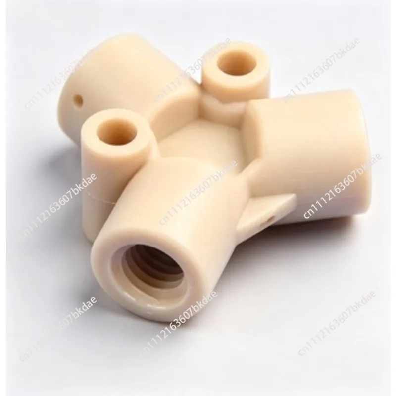 1pcs for PEEK Y Tee Fitting 1/4-28 UNF Thread Joint 10-32 UNF Screw Connector Moisturizing Internal Thread Adapter