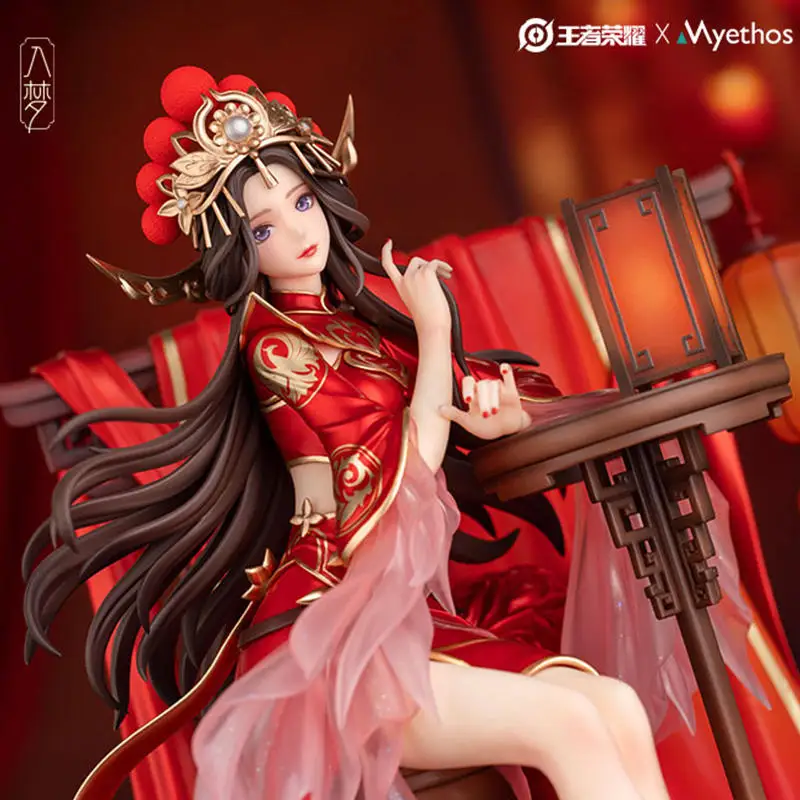 24cmOriginal Genuine Myethos Lifetime Love Luna Honor Of Kings 1/7 PVC anime action figure Collection model dolls gift desktop