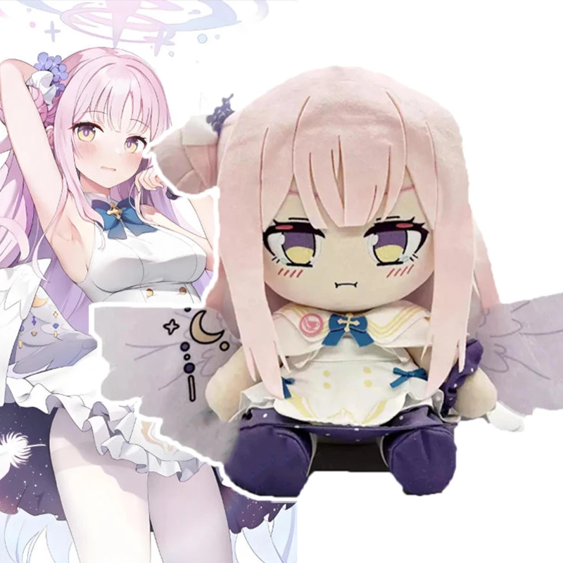 

Blue Archive Plush Toys Anime Misono Mika Cosplay Stuffed Dolls Cartoon Plushie Figures Decoration Pillow Christmas Fans Gifts