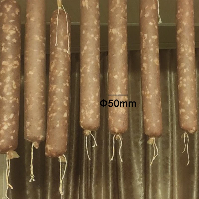 10pc Width75mm Collagen Sausage Casing Casing for Sausages BBQ Sausage Making Salami Smoked Sausage Picnic Outdoor Kitchen Tools