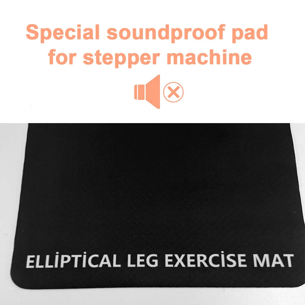 

Коврик для тренажера для ног Ellipse Leg Exerciser Machine Mat, защитный коврик для тренировок с педалями, предотвращающий скольжение, для тренировочного оборудования.