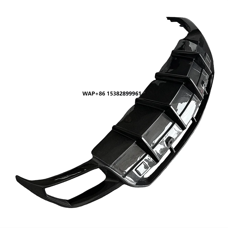 

High Quality Carbon Fiber Rear Diffuser 1016 Style Rear Bumper Lip Diffuser Spoiler Body Kit for URUS S 2023