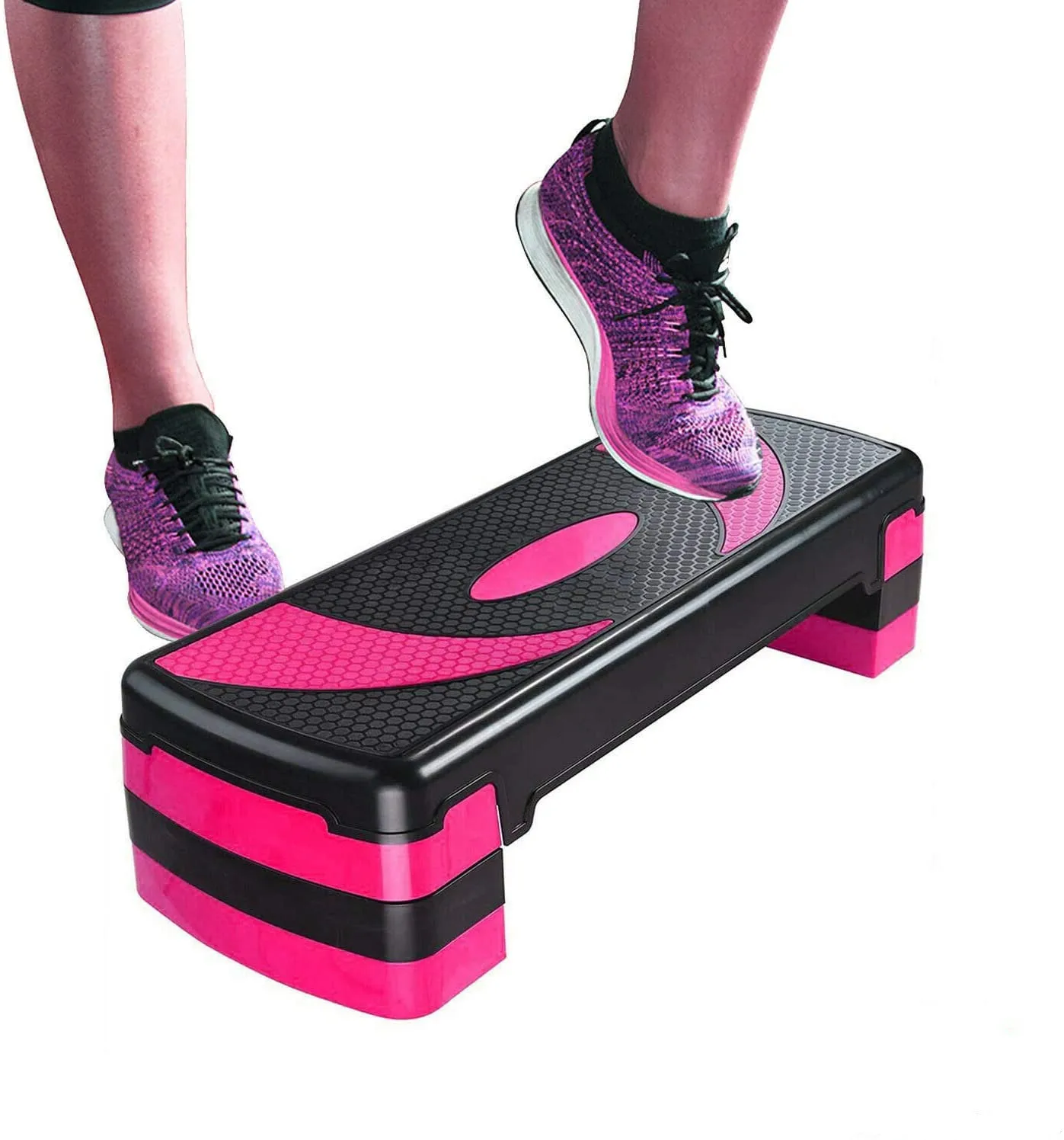 TTCZ Max Strength Aerobic Exercise Stepper with 5 Adjustable Step Levels Great for Home Gym