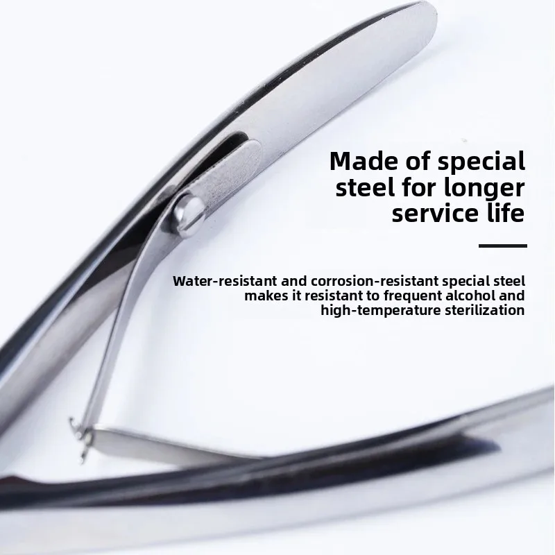 Unloading Boutique Shears Nail Shears Oblique Tips Stainless Steel High Strength Tools